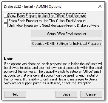 Email, Setup email