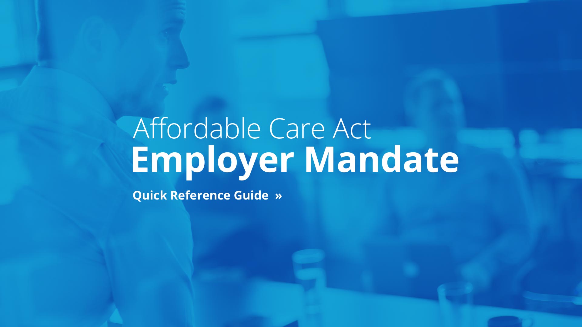 Tax Year 2016 ACA Business Mandate - Taxing Subjects