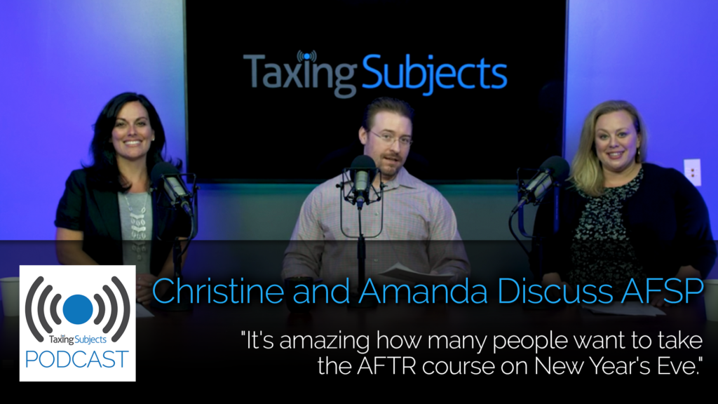 Christine and Amanda Discuss AFSP – EP11