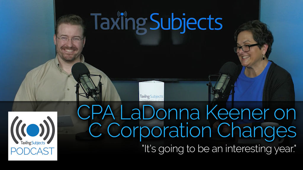 CPA LaDonna Keener on C Corporation Changes - EP12